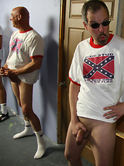 Interracial bukkake black girl white redneck gang